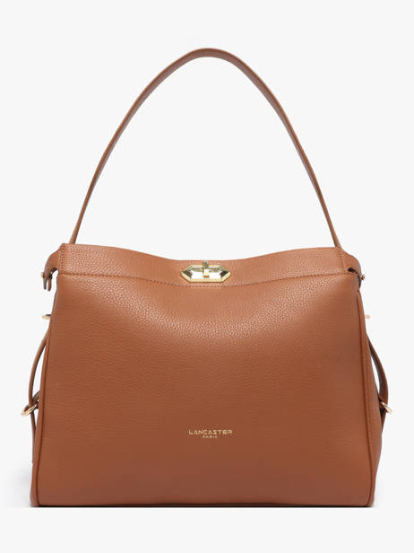 Schoudertas Mademoiselle Romy Leder Lancaster Bruin mademoiselle romy 106